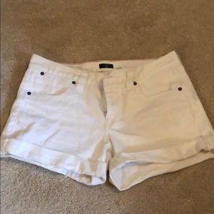 Jcrew size 6 white shorts